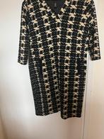 NED Jurk Zwart/Beige - Maat 46/48 (XL), Zwart, Maat 46/48 (XL) of groter, Ophalen of Verzenden, Zo goed als nieuw