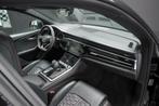 Audi RS Q8 4.0 600pk TFSI quattro |carbon ext.|massage|panor, Stof, Gebruikt, 600 pk, Zwart