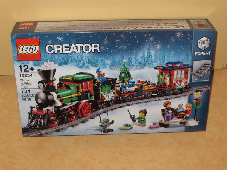 LEGO 10254 Creator Expert Winter Holiday Train trein nieuw, Kinderen en Baby's, Speelgoed | Duplo en Lego, Nieuw, Lego, Complete set