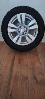 Continental winterbanden en lm velgen Mercedes, Auto-onderdelen, Banden en Velgen, Ophalen, Gebruikt, Velg(en), 16 inch