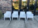 Philippe Starck Driade Toy tuinstoelen  Lichtblauw  4 stuks, Tuin en Terras, Tuinstoelen, Ophalen of Verzenden, Kunststof