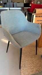 8 stuks Mooie blauwe eetkamerstoelen, Huis en Inrichting, Stoelen, Ophalen, Gebruikt, Blauw, Vijf, Zes of meer stoelen