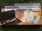 Backgammon in handig koffertje, Ophalen of Verzenden, Zo goed als nieuw