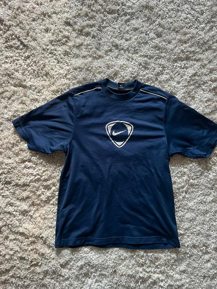Vintage Nike Shirt, Kleding | Heren, Sportkleding, Zo goed als nieuw, Algemeen, Maat 52/54 (L), Blauw, Ophalen of Verzenden