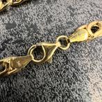 14k gouden ketting valkenoog schakel nieuw italy, Ophalen of Verzenden, Nieuw, Goud