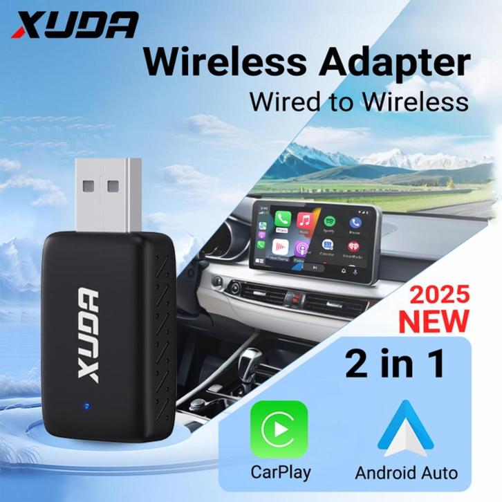 carplay/andriod auto usb stick, Auto diversen, Autoradio's, Nieuw, Ophalen of Verzenden