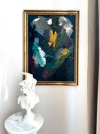 Mid century modern kunst schilderij art painting artwork, Ophalen of Verzenden