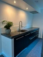 Mooie landelijke Rhijn Art keuken, Ophalen, Graniet of Steen, Dubbelwandige keuken, Zo goed als nieuw