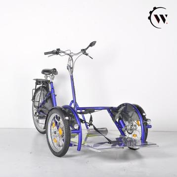 Van Raam Velo Plus Rolstoel transport fiets versterkt Paars beschikbaar voor biedingen