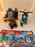 Lego Juniors 10751 Politiehelikopter Achtervolging, Ophalen of Verzenden, Zo goed als nieuw, Complete set, Lego