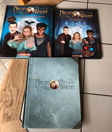 3 boeken studio 100 van de nacht wacht zgan beschikbaar voor biedingen