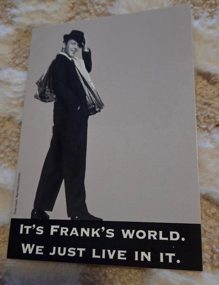 Frank Sinatra - Pal Joey - 1957, Verzamelen, Ansichtkaarten | Themakaarten, Ongelopen, Sterren en Beroemdheden, Verzenden