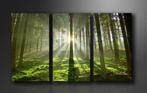 Nieuw * 3 Luik van Canvas * Green Forrest 90x160cm, Huis en Inrichting, Woonaccessoires | Schilderijen, Tekeningen en Foto's, Nieuw