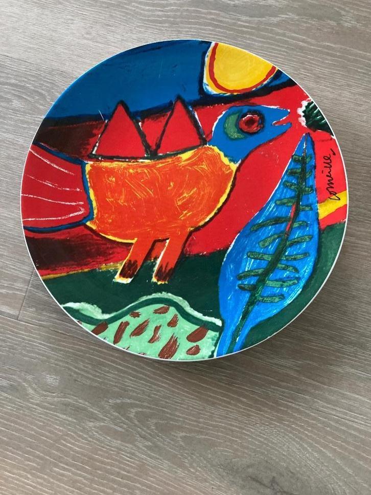 groot bord  Corneille, Antiek en Kunst, Kunst | Designobjecten, Verzenden