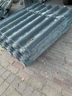 Golfplaten Asbestvrij - 31 stuks (122x106), Doe-het-zelf en Verbouw, Dakpannen en Dakbedekking, Ophalen, Kunststof, Gebruikt, Zwart