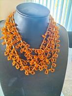 Prachtige oude 6 snoer West Germany ketting., Sieraden, Tassen en Uiterlijk, Antieke sieraden, Verzenden, Overige materialen, Ketting