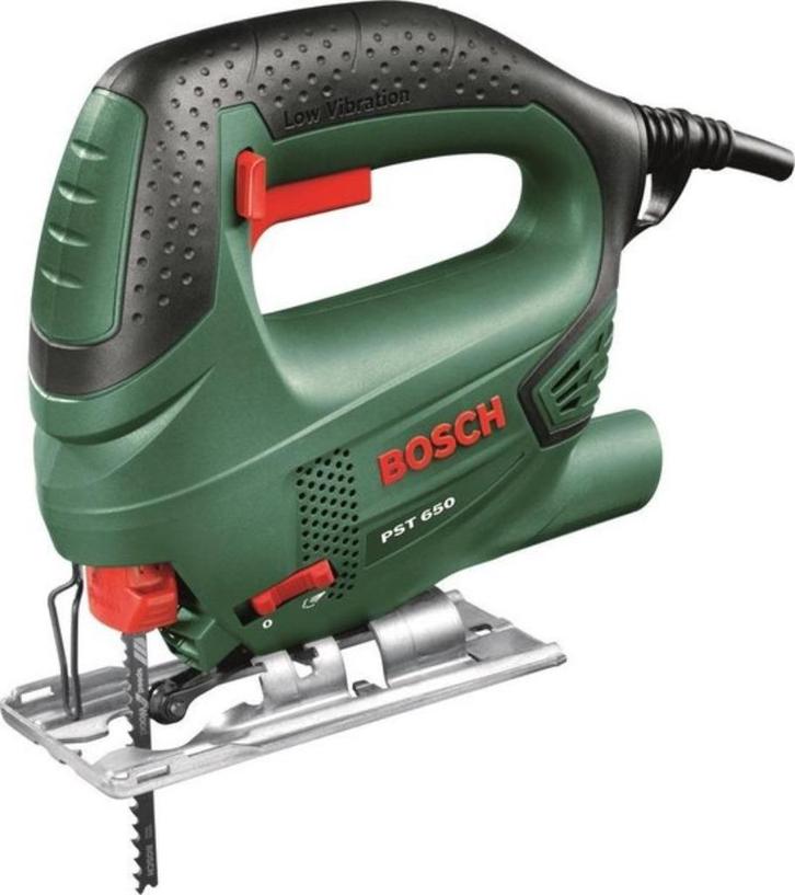 Bosch PST 650 Decoupeerzaag op snoer - 500 W, Doe-het-zelf en Verbouw, Gereedschap | Zaagmachines, Nieuw, Decoupeerzaag, Minder dan 600 watt