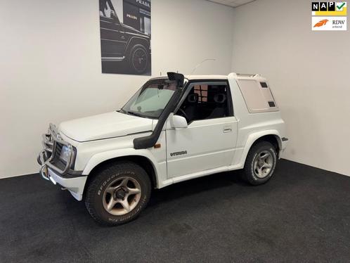 Suzuki Vitara 1.6-16V JLX, Auto's, Suzuki, Bedrijf, Te koop, Vitara, 4x4, Open dak, Benzine, Euro 1, Cabriolet, Handgeschakeld