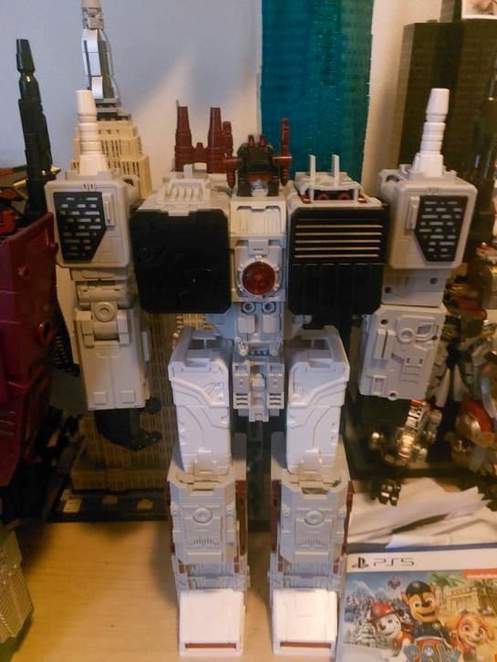 2 x titan class transformers, Verzamelen, Transformers, Zo goed als nieuw, G1, Autobots, Ophalen of Verzenden