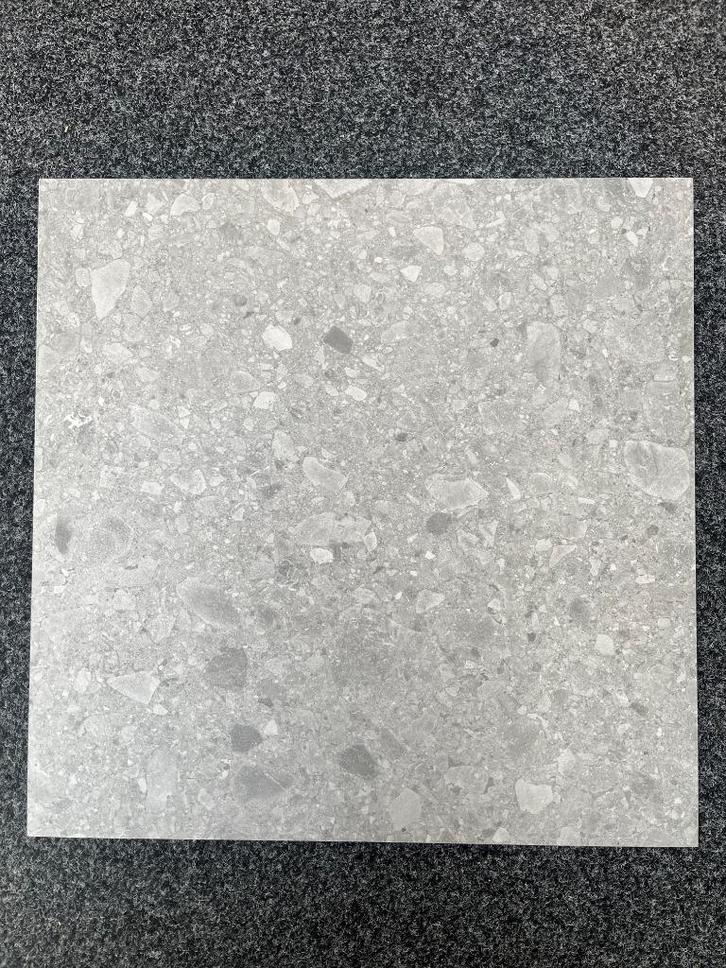 Cheppo Grey tegels B.S.T., 25 m², Doe-het-zelf en Verbouw, Tegels, Nieuw, Vloertegels, Keramiek, 60 cm of meer, 60 cm of meer