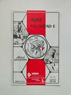 AJAX - Go Ahead Eagles Programma Seizoen 1980-1981 no 20, Verzamelen, Verzenden, Zo goed als nieuw, Ajax, Boek of Tijdschrift
