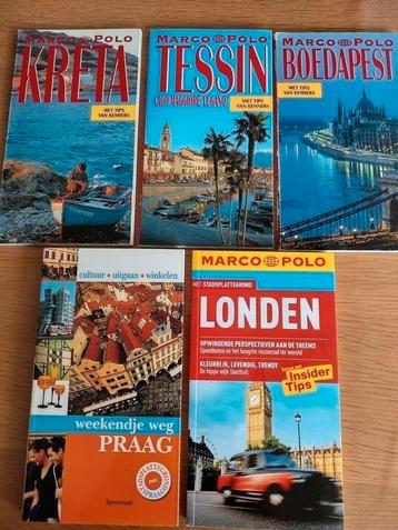 5 reisgidsen Tessin, Boedapest, Londen, Praag en Kreta  beschikbaar voor biedingen