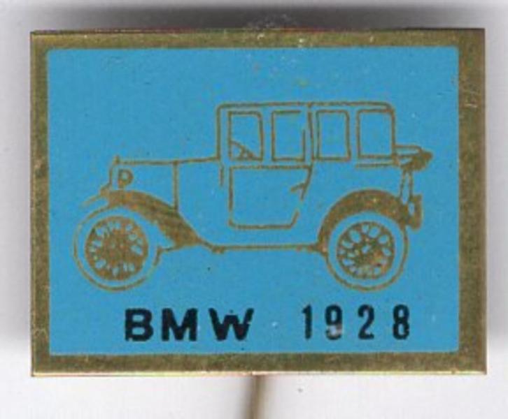 BMW 1928 blik oldtimer auto speldje ( A_105a ), Verzamelen, Speldjes, Pins en Buttons, Zo goed als nieuw, Speldje of Pin, Transport