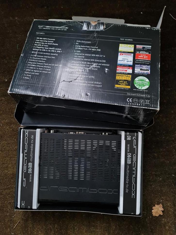 Dreambox DM8000 - 4 Tuners - Originele Verpakking, Audio, Tv en Foto, Decoders en Harddiskrecorders, Gebruikt, Decoder, Ophalen of Verzenden