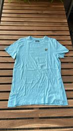 Lyle & Scott licht blauw t-shirt maat 14/15 jaar, Jongen of Meisje, Lyle & Scott, Ophalen of Verzenden, Zo goed als nieuw