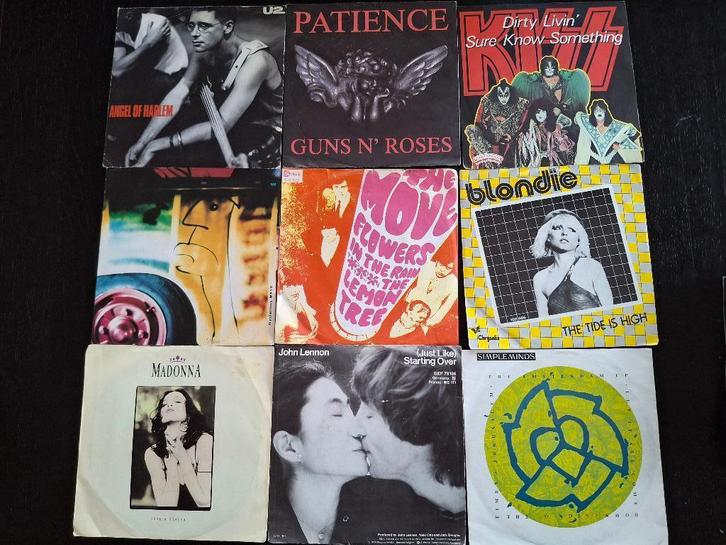 Platenkoffertjes met (top 40) singles, Cd's en Dvd's, Vinyl Singles, Gebruikt, Pop, Ophalen