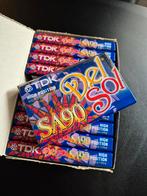 Cassettebandjes TDK SA90 Del Sol nieuw in doos 10 stuks., 2 t/m 25 bandjes, Overige genres, Ophalen of Verzenden, Nieuw in verpakking