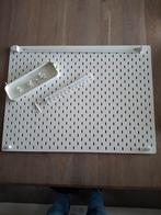 Ikea Skadis organizer wandrek ophangbord wit met accessoires, Huis en Inrichting, Ophalen, Zo goed als nieuw