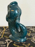 Vintage Gluggle Jug - Blauwe Vis Schenkkan - Engels 70, Ophalen of Verzenden