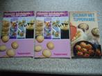 Kookboeken Tupperware  3 stuks, Huis en Inrichting, Keuken | Tupperware, Ophalen of Verzenden, Zo goed als nieuw, Overige typen