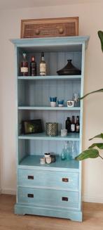 Houten ruime stijlvolle boekenkast, Huis en Inrichting, Ophalen, Gebruikt, 25 tot 50 cm, 50 tot 100 cm
