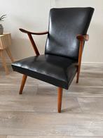 Deense Vintage fauteuil (jaren 50/60), Huis en Inrichting, Fauteuils, Ophalen, Gebruikt, Minder dan 75 cm, 50 tot 75 cm