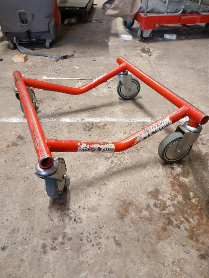 Rollen Trolley voor Tapijt, Folie, Vinyl, EPDM, Doe-het-zelf en Verbouw, Zeil en Folie, Ophalen of Verzenden