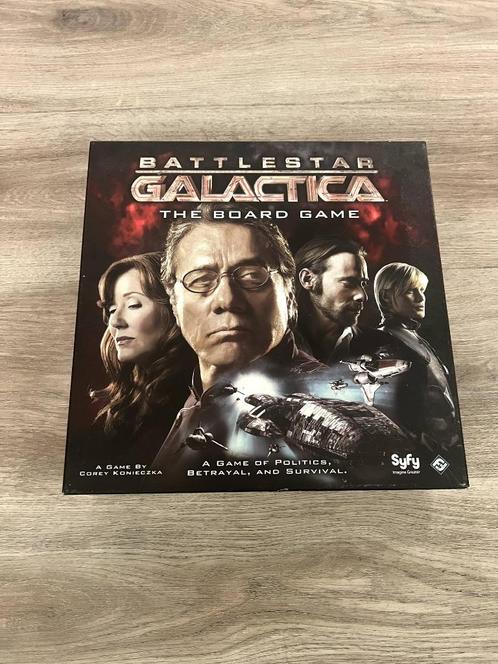 Battlestart Galactica - Out of print!, Hobby en Vrije tijd, Gezelschapsspellen | Bordspellen, Zo goed als nieuw, Drie of vier spelers
