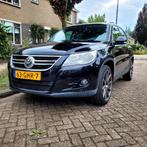 Volkswagen Tiguan 1.4 TSI 110KW 4MOTION 2008 Zwart, Auto's, Volkswagen, Voorwielaandrijving, Stof, 4 cilinders, Zwart