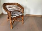 Rotan kinderstoeltje met kussentje €20, Kinderen en Baby's, Kinderkamer | Tafels en Stoelen, Ophalen, Gebruikt, Stoel(en)