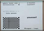 Youssef exposeert – 1972 – Haarlem, Ophalen of Verzenden, Zo goed als nieuw