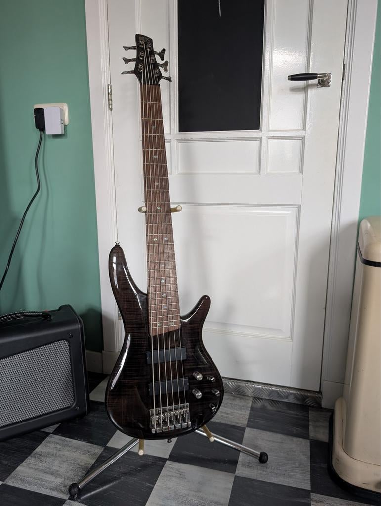 Ibanez SR706 6-snarige basgitaar, Muziek en Instrumenten, Snaarinstrumenten | Gitaren | Bas, Ophalen, Elektrisch, 6-snarig