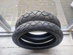 Nette set Dunlop Trailmax 110-80-10 & 150-70-17, Ophalen of Verzenden, Gebruikt