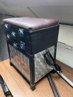 Viskoffer met potjes en evt. visnet, Ophalen of Verzenden, Gebruikt, Overige typen