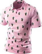 (Golf/ tennis) polo roze met cactus, Jogal, Nieuw, Overige maten, Ophalen of Verzenden
