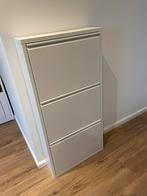 Metalen schoenenkast - wit, Huis en Inrichting, Kasten | Schoenenkasten, Ophalen of Verzenden, Zo goed als nieuw, Modern