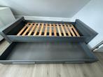 Bed Dennis Woood met onderschuiflade, Huis en Inrichting, Slaapkamer | Bedden, Ophalen, Gebruikt, 90 cm, Eenpersoons