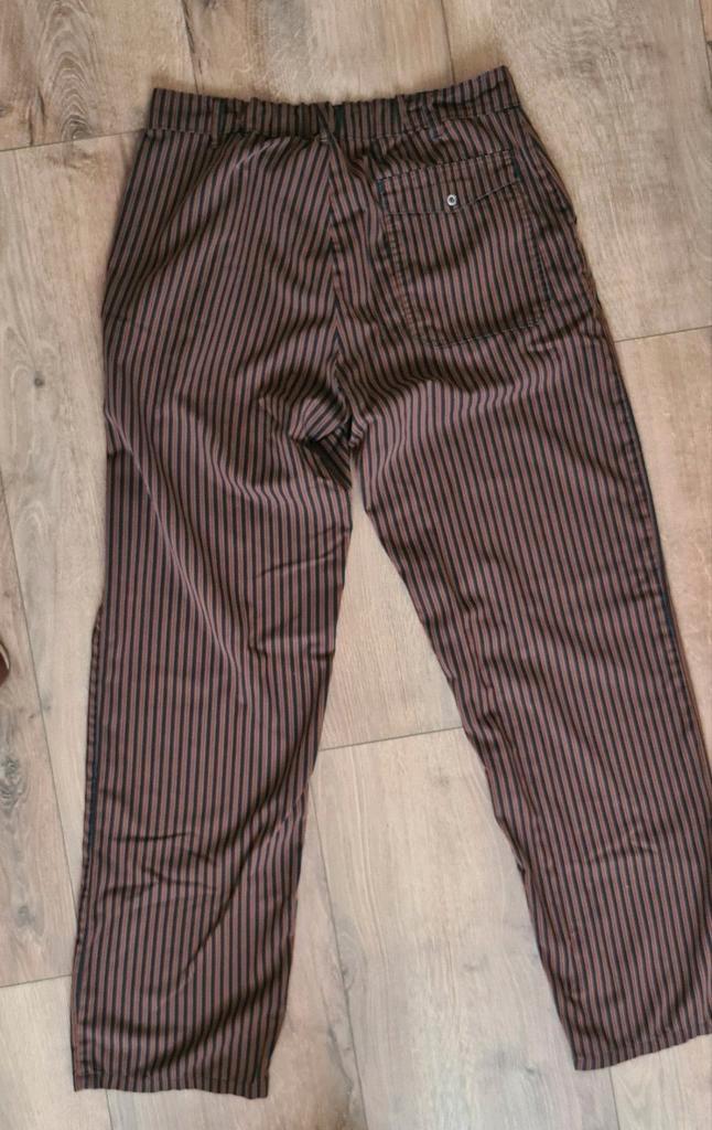 Koks broek, bakkers broek, Kleding | Heren, Broeken en Pantalons, Gedragen, Maat 52/54 (L), Zwart, Ophalen of Verzenden