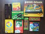 8x spel ook los Numo point-blank punniken domino stap op, Hobby en Vrije tijd, Jumbo, Gebruikt, Verzenden