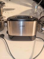 Philips HD2638 Broodrooster - Zo goed als nieuw, Overige typen, Ophalen of Verzenden, Zo goed als nieuw, Rvs